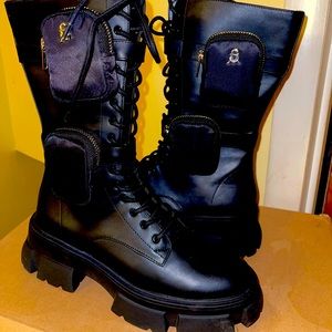 Steve Madden black boots